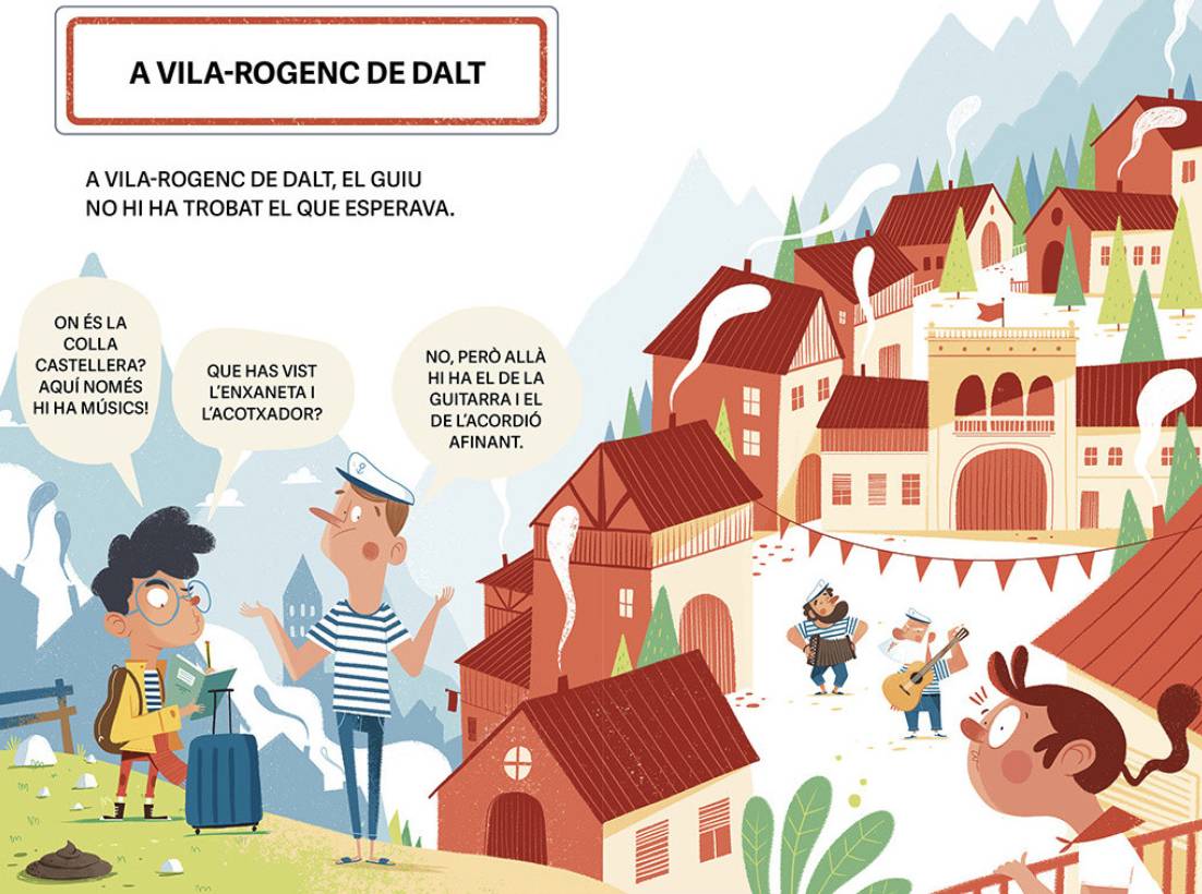 Interior de Missió: salvar la festa major (Aprèn a llegir amb l'Agència REMEI 6) - Vivim del Cuento