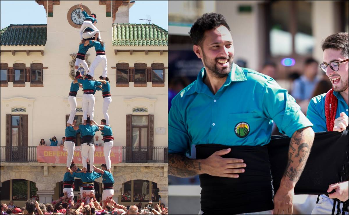 Valtònyc fitxa pels castellers del Montseny en una jornada «històrica» a Sant Celoni