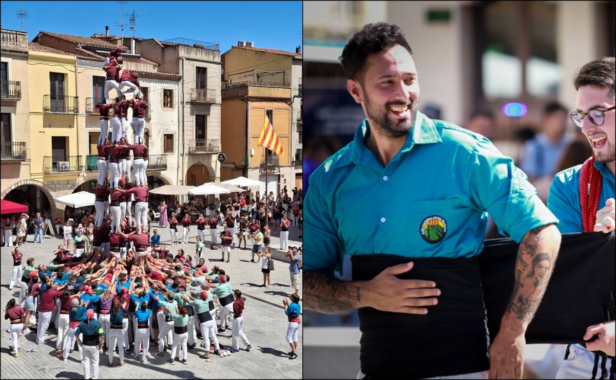 Valtònyc fitxa pels castellers del Montseny en una jornada «històrica» a Sant Celoni