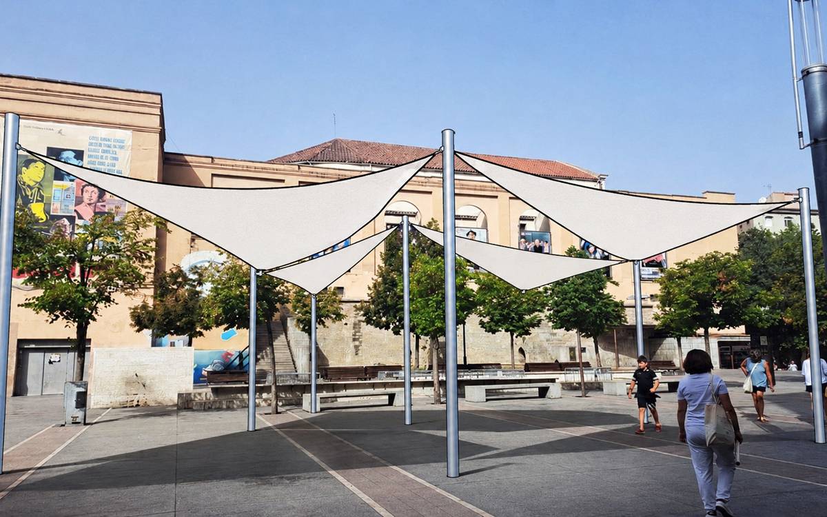 La CUP proposa més ombres i espais de refresc per combatre la calor a Manresa