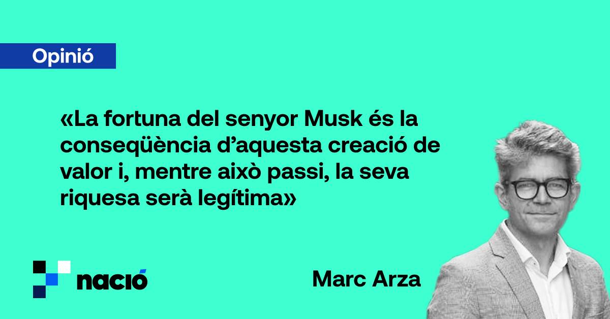 Sobre la fortuna legítima d'Elon Musk