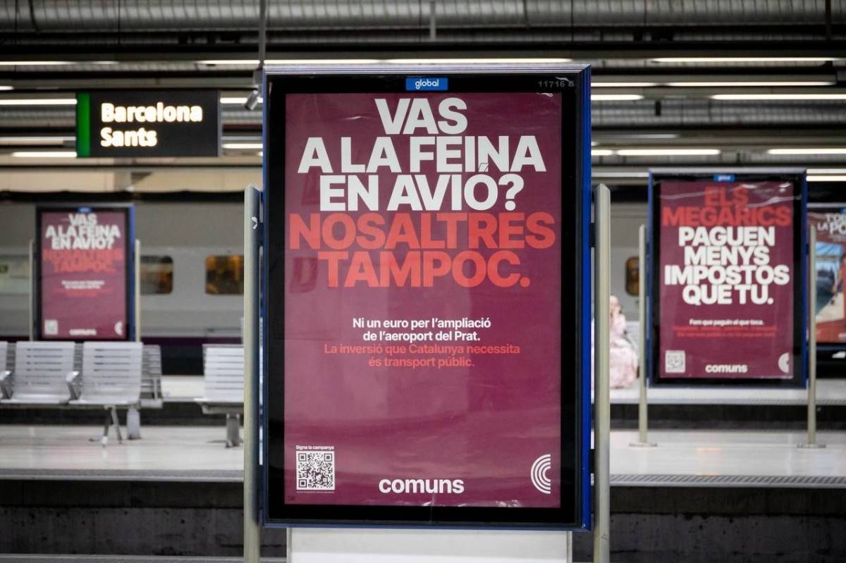 Els Comuns entonen el «tax the rich» i intensifiquen l'aposta per l'habitatge i contra l'ampliació del Prat