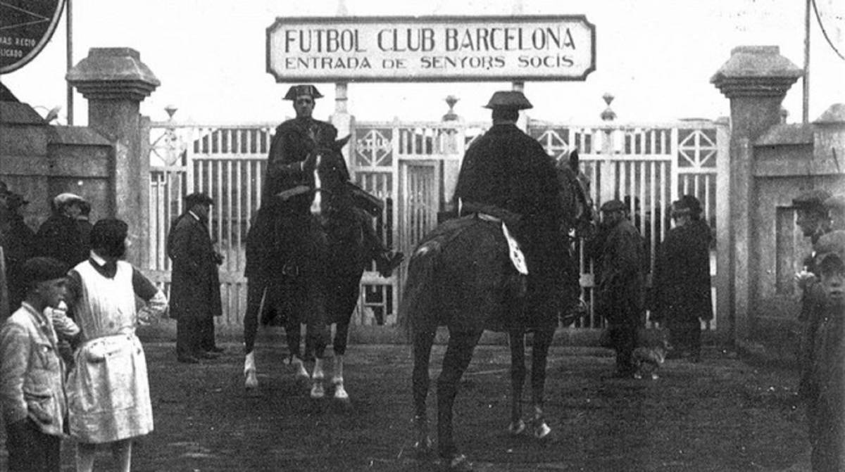 El camp del Barça, clausurat el juny de 1925 en xiular-s’hi l’himne d’Espanya - El camp del Barça, clausurat el juny de 1925 en xiular-s’hi l’himne d’Espanya