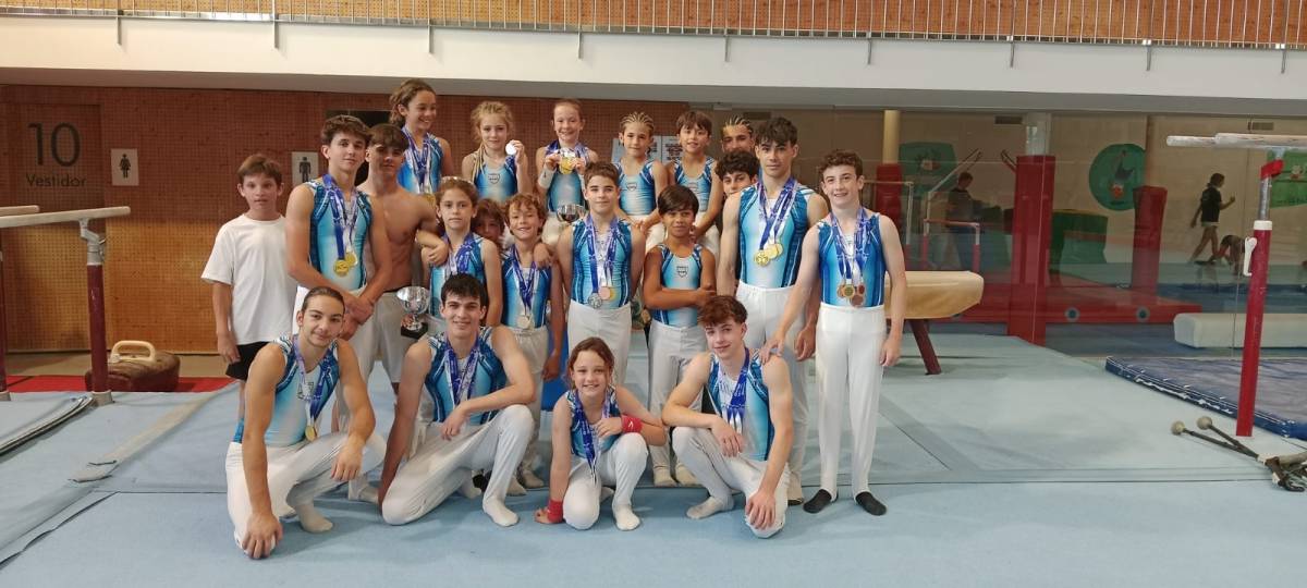 Èxits sabadellencs al Campionat de Catalunya de gimnàstica artística