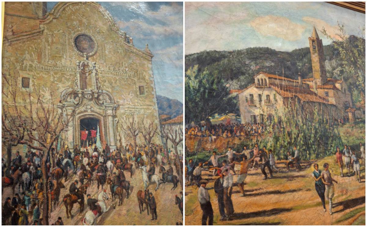 Sant Celoni compra dues pintures de «la millor època» de Francesc Guinart
