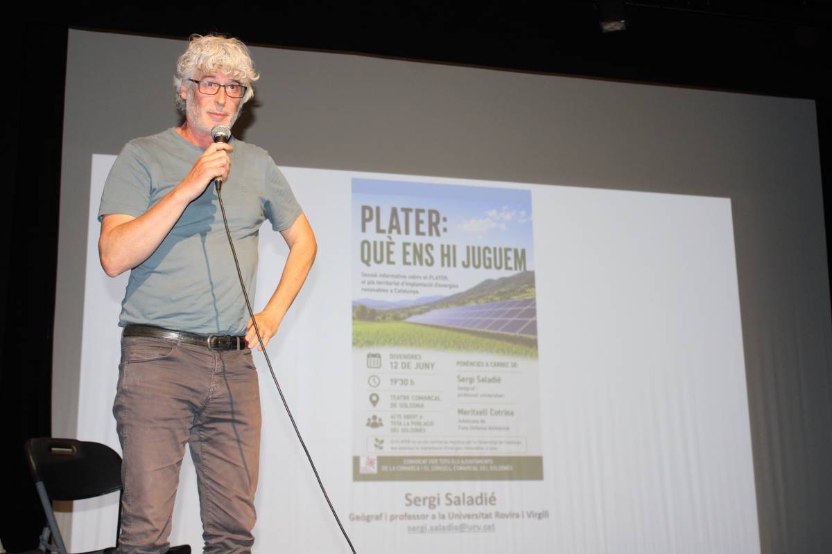 Jornada PLATER a Solsona - Ramon Estany Jornada PLATER a Solsona