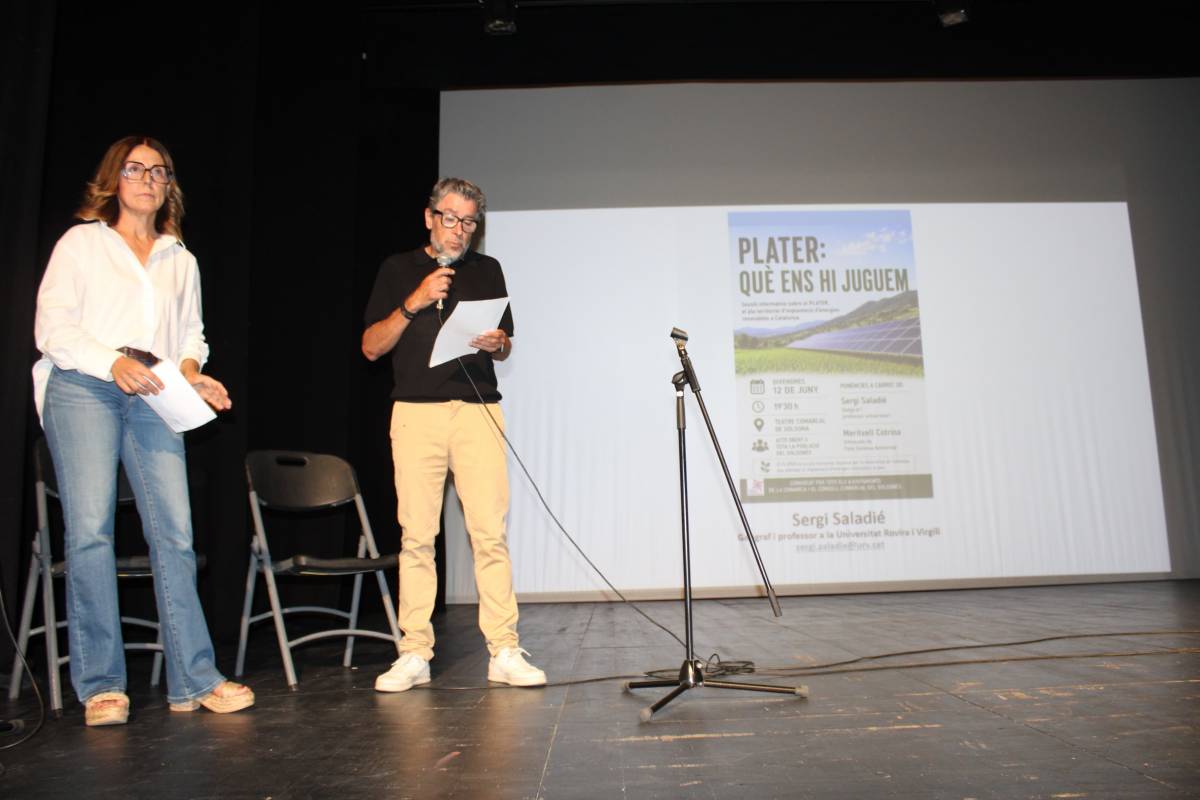 Jornada PLATER a Solsona - Ramon Estany Jornada PLATER a Solsona