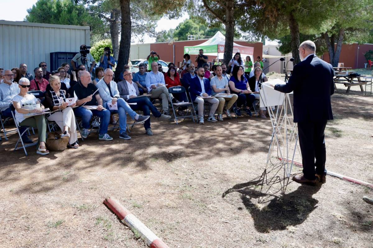 Acte de presentació del programa sobre residus del Consell Comarcal - Juanma Peláez Acte de presentació del programa sobre residus del Consell Comarcal