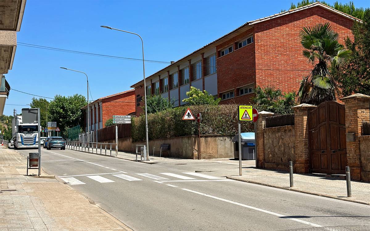 Súria reclama a la Generalitat més seguretat al pas escolar de la carretera de Balsareny