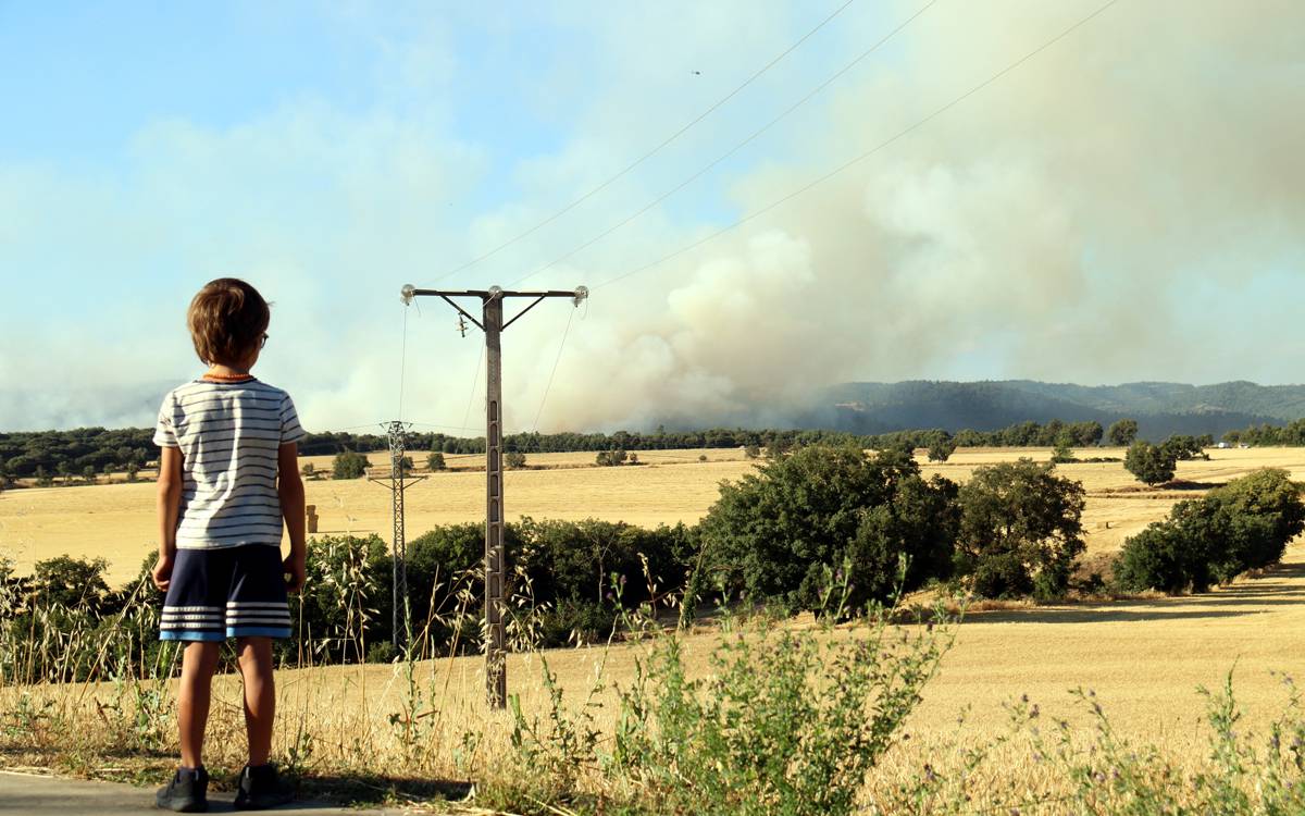 La calor extrema genera incertesa sobre el risc d'incendis aquest estiu a la Catalunya Central