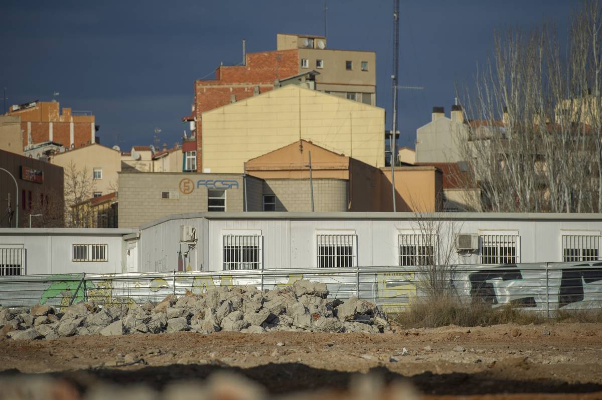 Un terreny per ampliar el pati de l'escola Sala i Badrinas