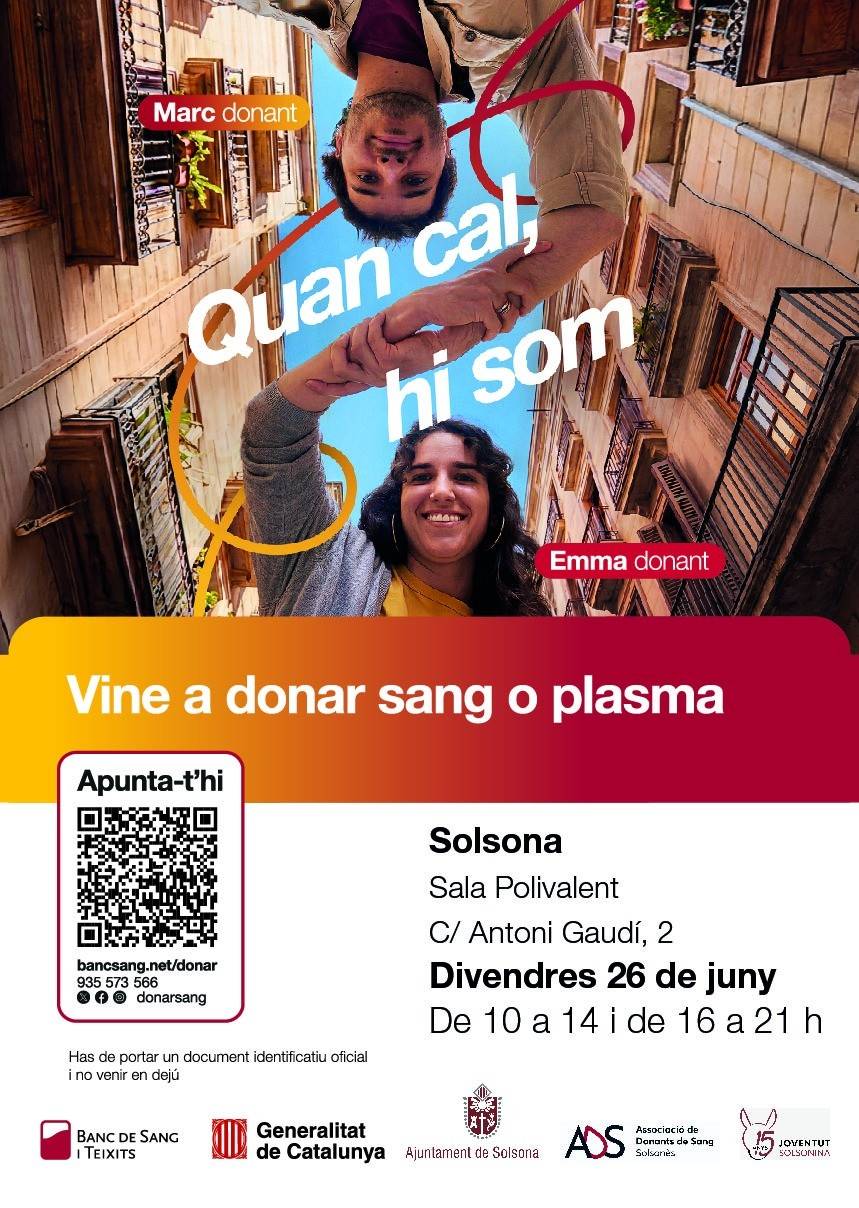 Jornada de donació de sang i plasma