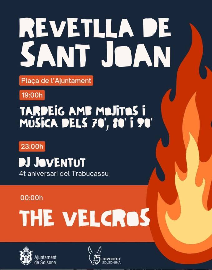 Música i trobada de generacions a la revetlla de Sant Joan a Solsona