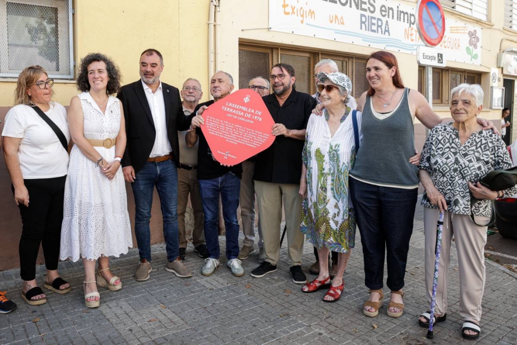 La UGT celebra el 50è aniversari de l'assemblea històrica celebrada a Terrassa: 