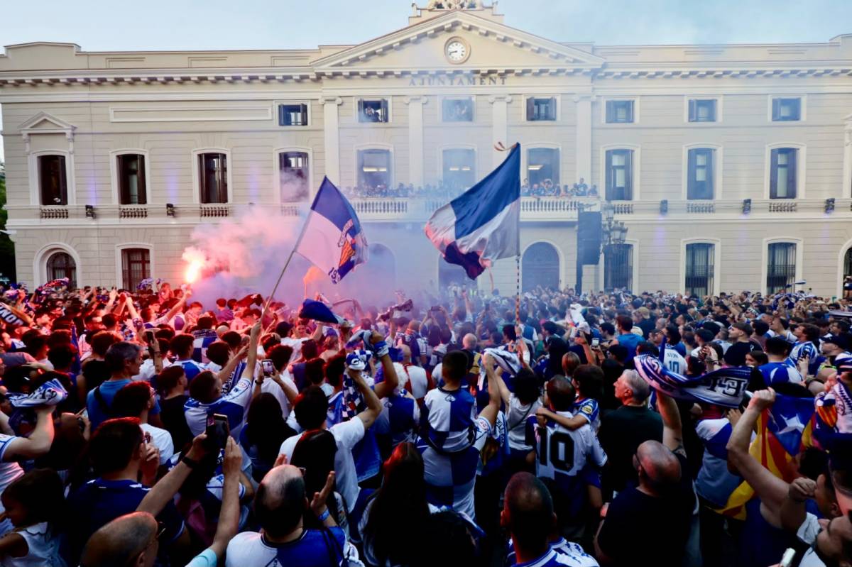 Sabadell celebra l`ascens a Segona - Sabadell celebra l`ascens a Segona