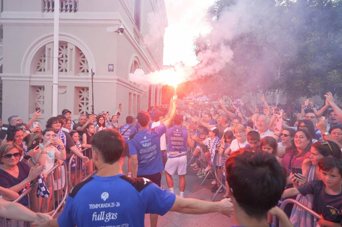 Sabadell celebra l`ascens a Segona - David Chao Sabadell celebra l`ascens a Segona
