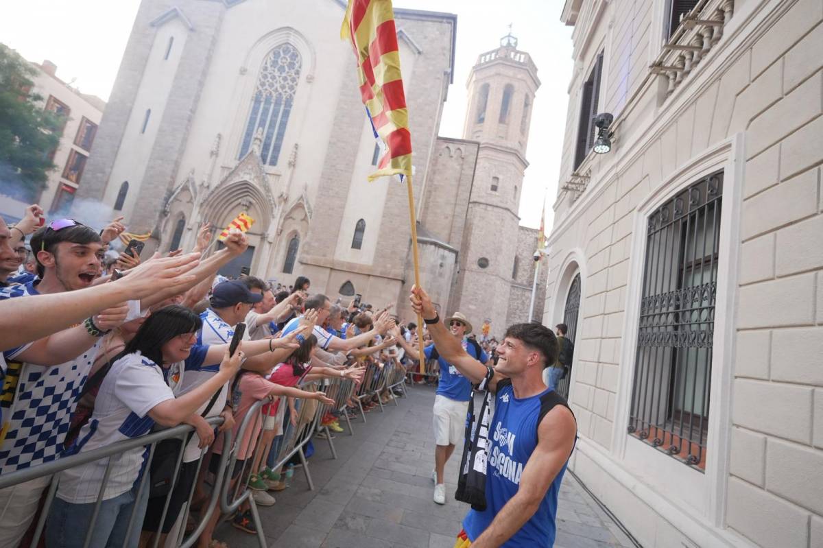 Sabadell celebra l`ascens a Segona - David Chao Sabadell celebra l`ascens a Segona
