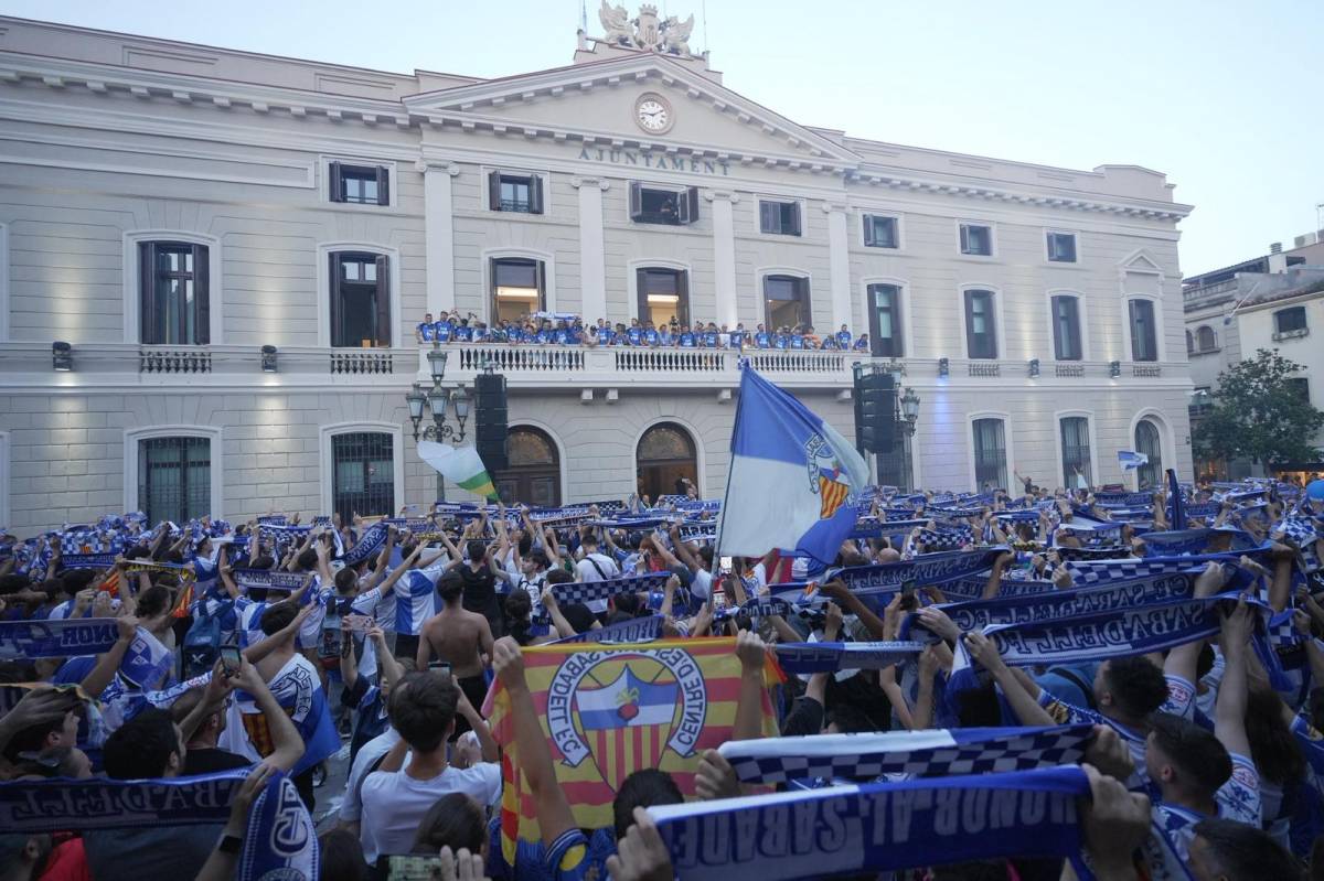 Sabadell celebra l`ascens a Segona - David Chao Sabadell celebra l`ascens a Segona