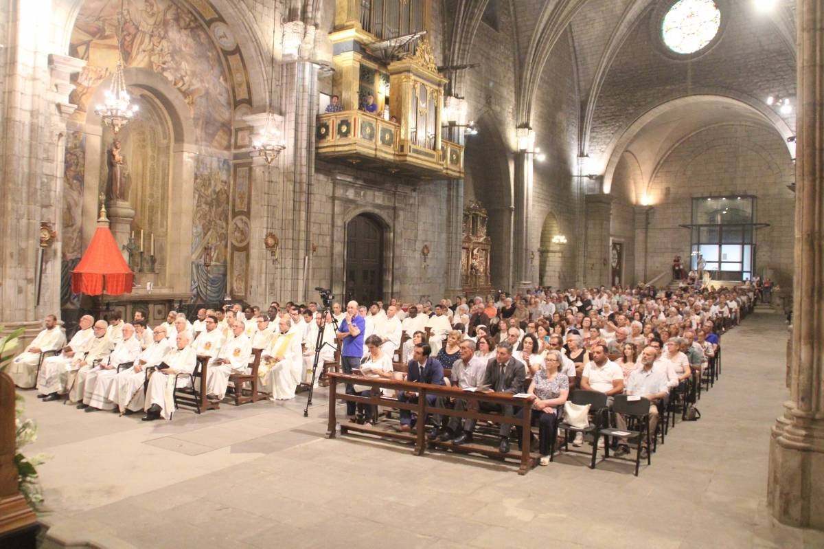 La Catedral de Solsona, plena de gom a gon - Ramon Estany 
