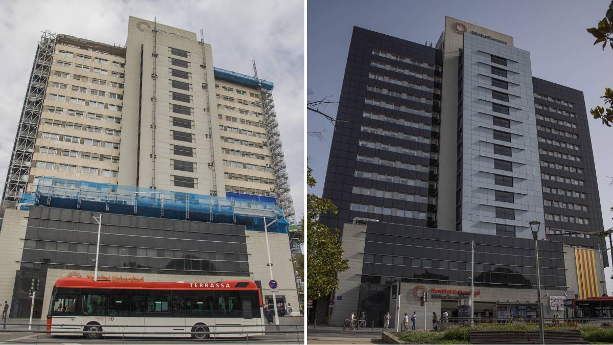 FOTOS | Un any d'obres per transformar l'Hospital Universitari MútuaTerrassa