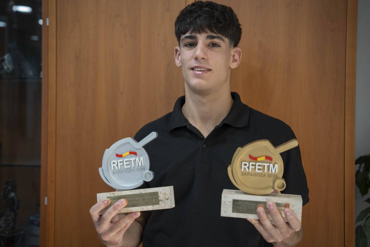Triple podi per a Ferran Paredes al Campionat d'Espanya