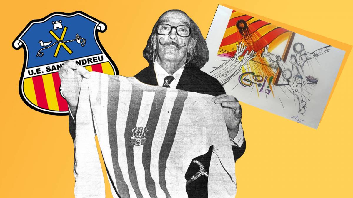 «Gol»: El quadre «perdut» de Salvador Dalí que va salvar el Sant Andreu de la desaparició