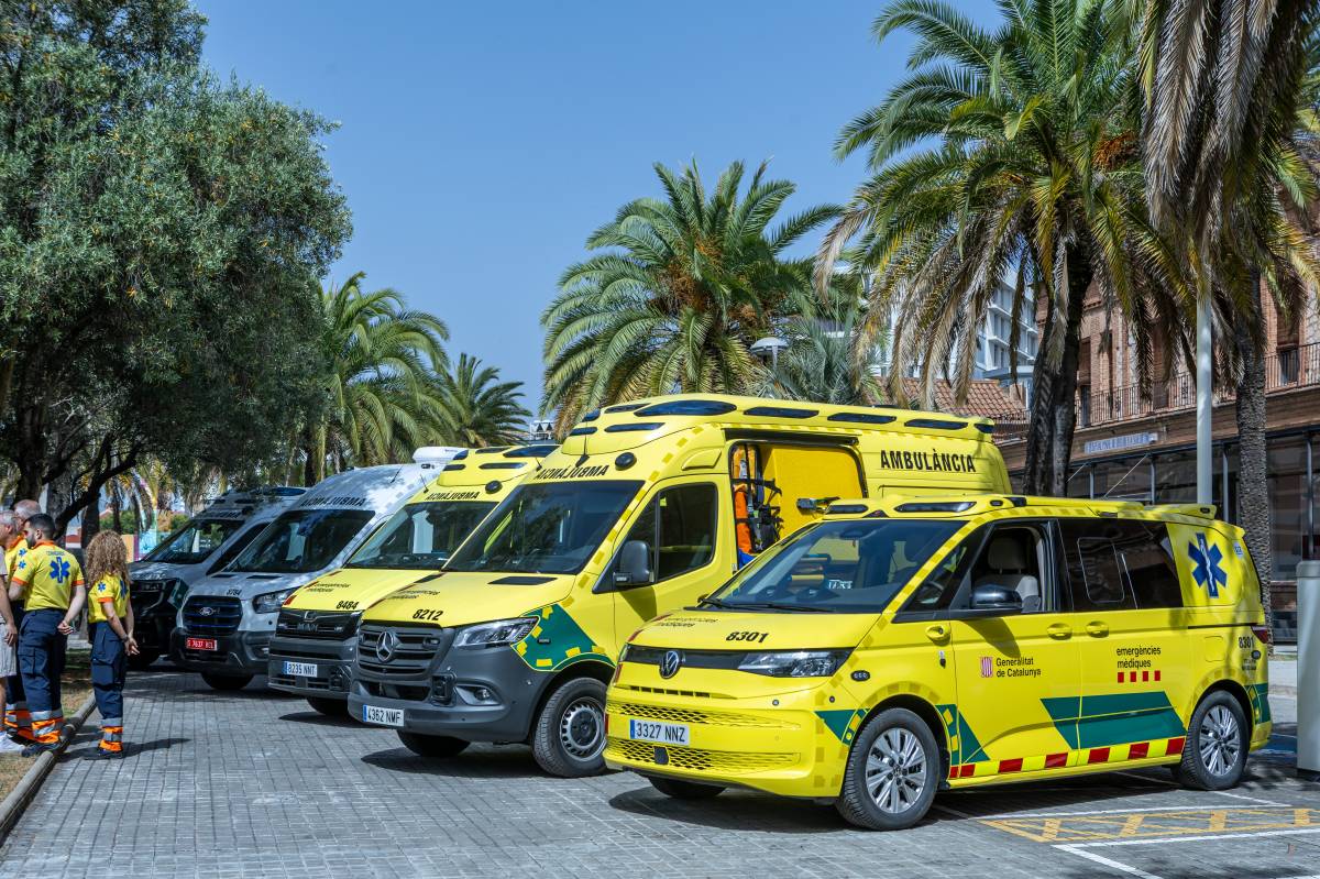 Nova flota d’ambulàncies a partir del 25 de juny