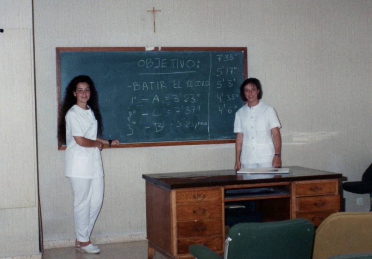 Els inicis de l'escola. - Cedida