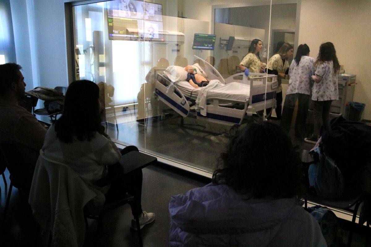 Les noves aules de simulació per a sanitaris a la URV. - Anna Ferràs