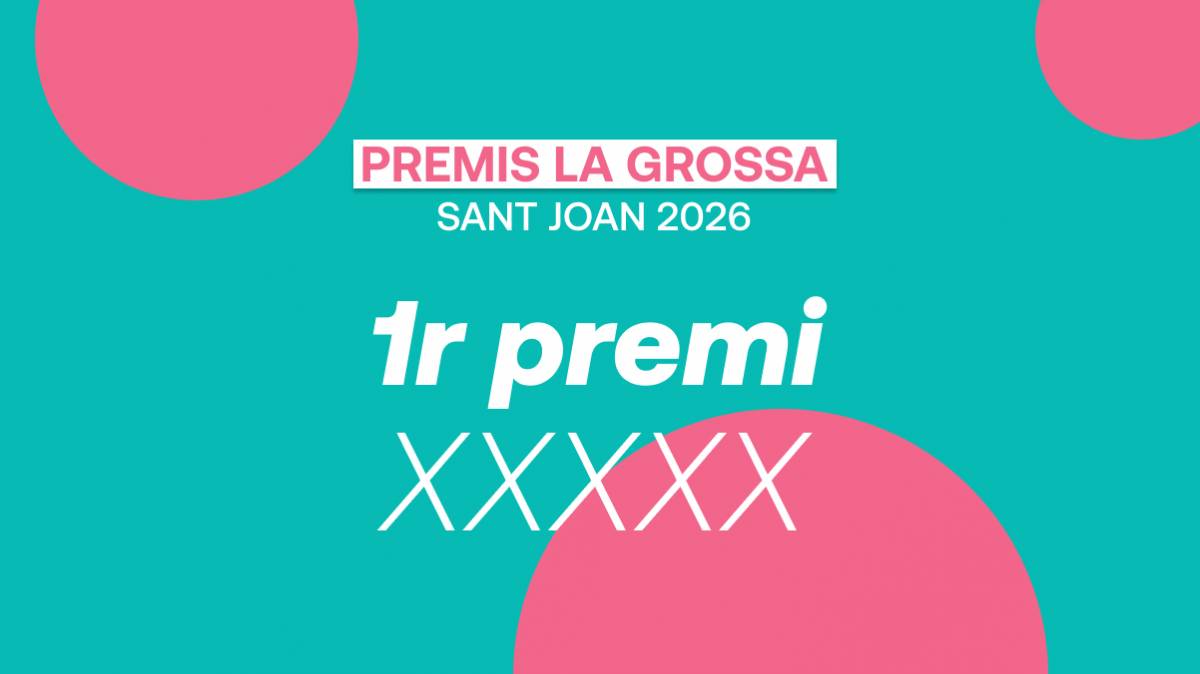El 32.987, primer premi de la Grossa de Sant Joan 2026
