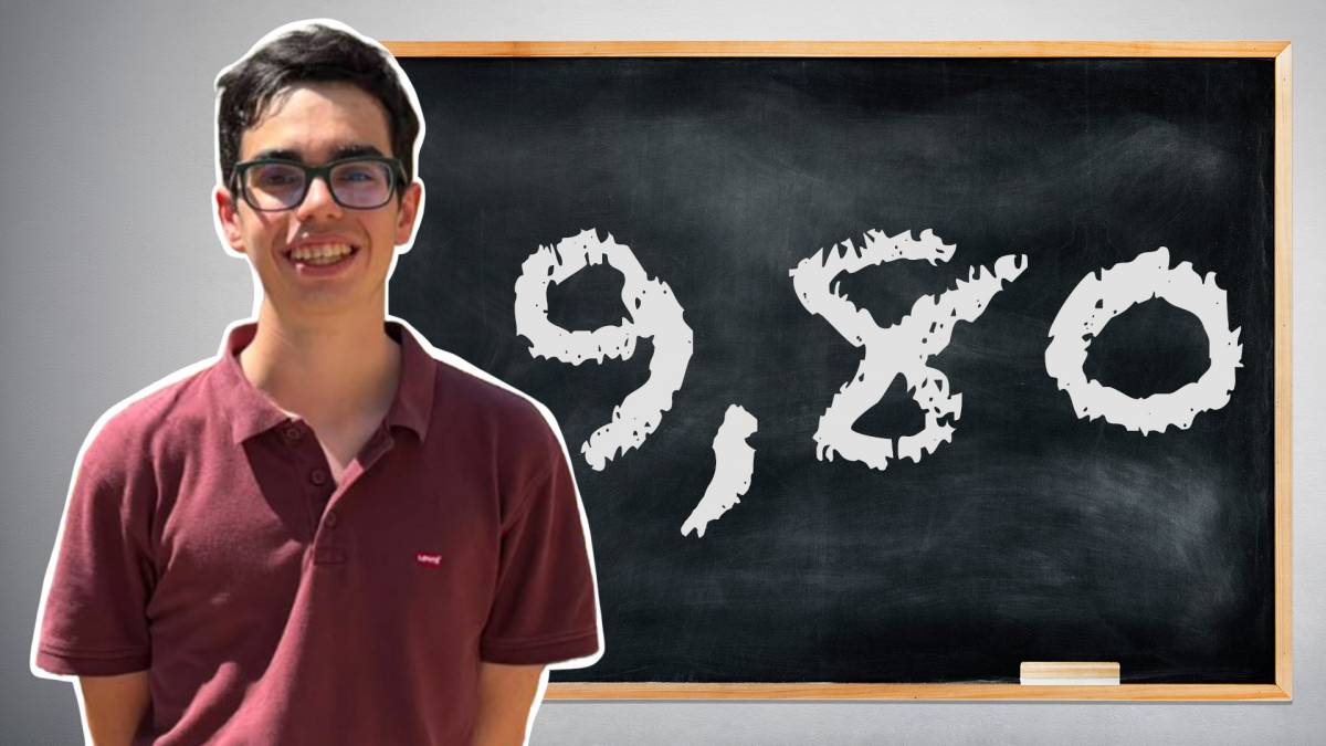 Joan Torrecillas, la millor nota de la selectivitat a Barcelona: «Tenir una bona xarxa de suport és important»