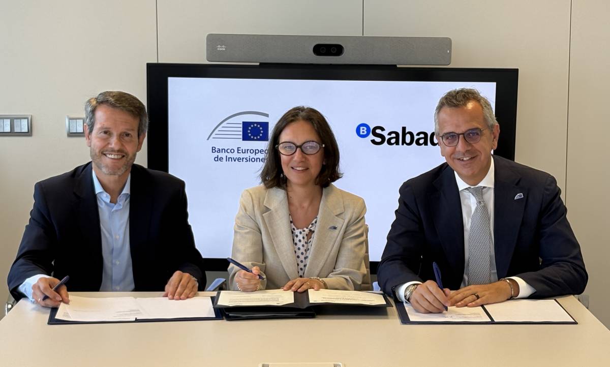 Banc Sabadell i el Grup BEI mobilitzen 1.000 milions de finançament 