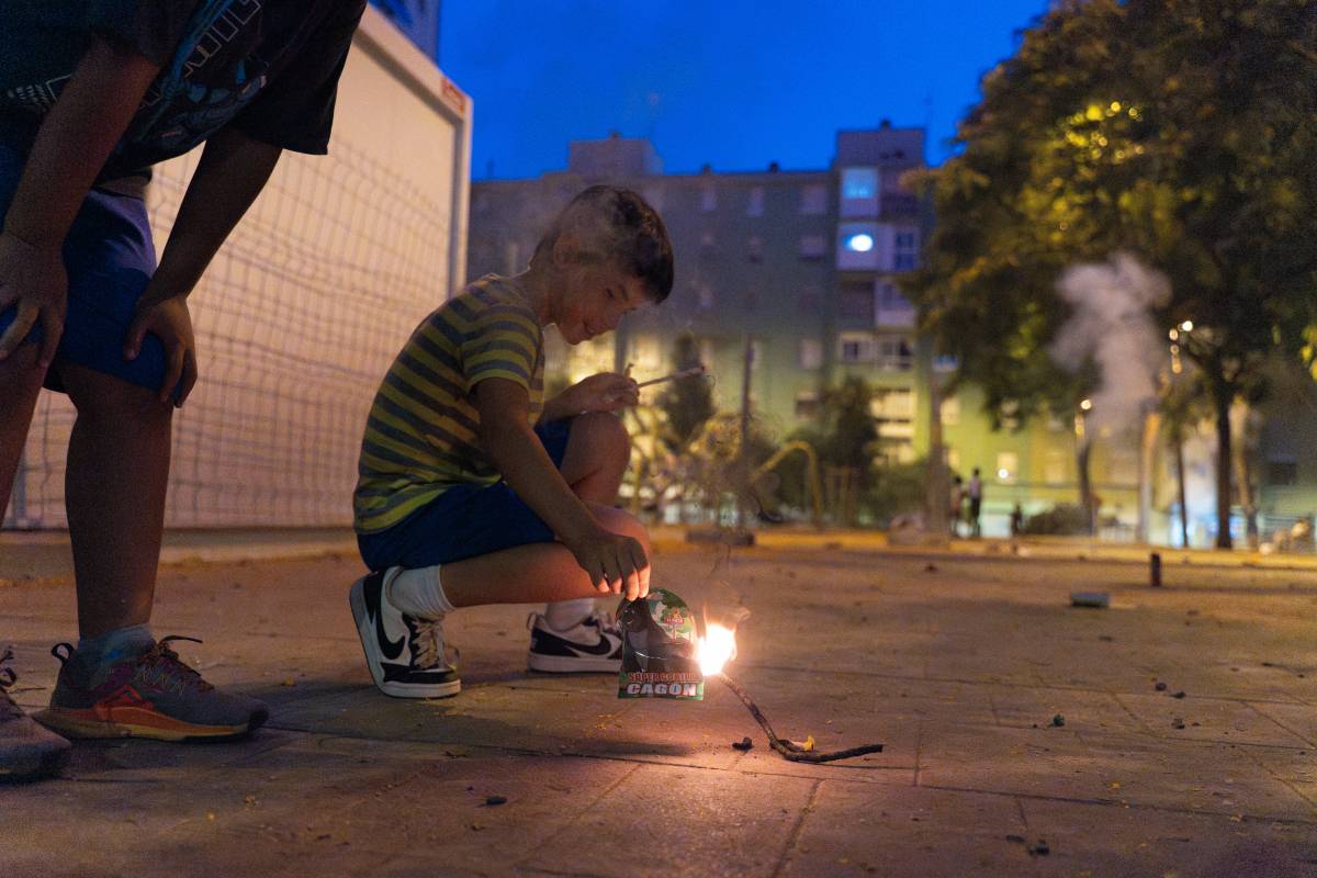 La revetlla de Sant Joan, a Sabadell - David Chao La revetlla de Sant Joan, a Sabadell