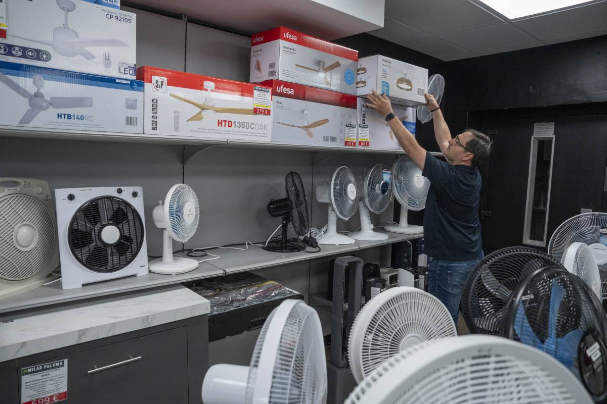 Contra la calor, ventiladors