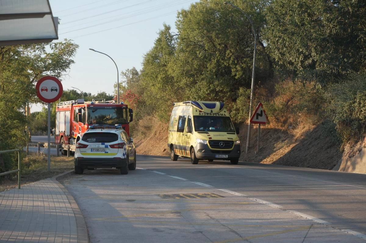 Salven la vida a un motorista accidentat en un dels accessos a Sabadell