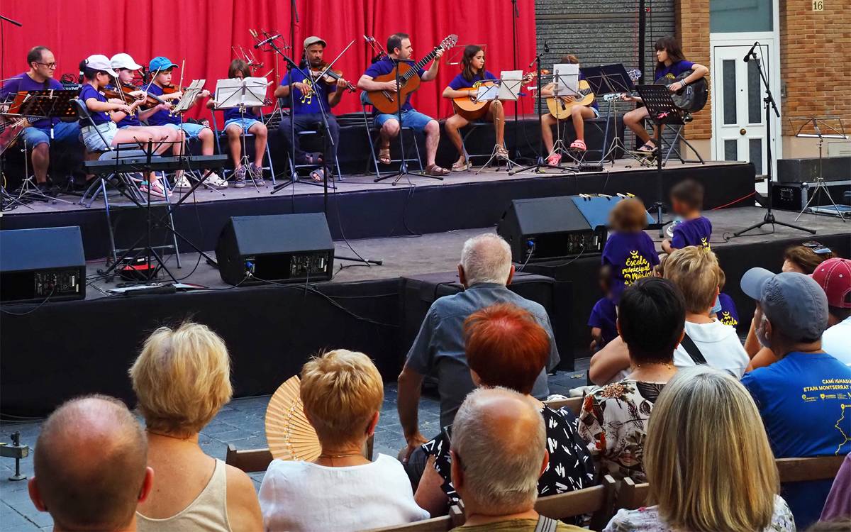 L'Escola Municipal de Música de Súria tanca el curs amb un multitudinari Concert d'Estiu al carrer