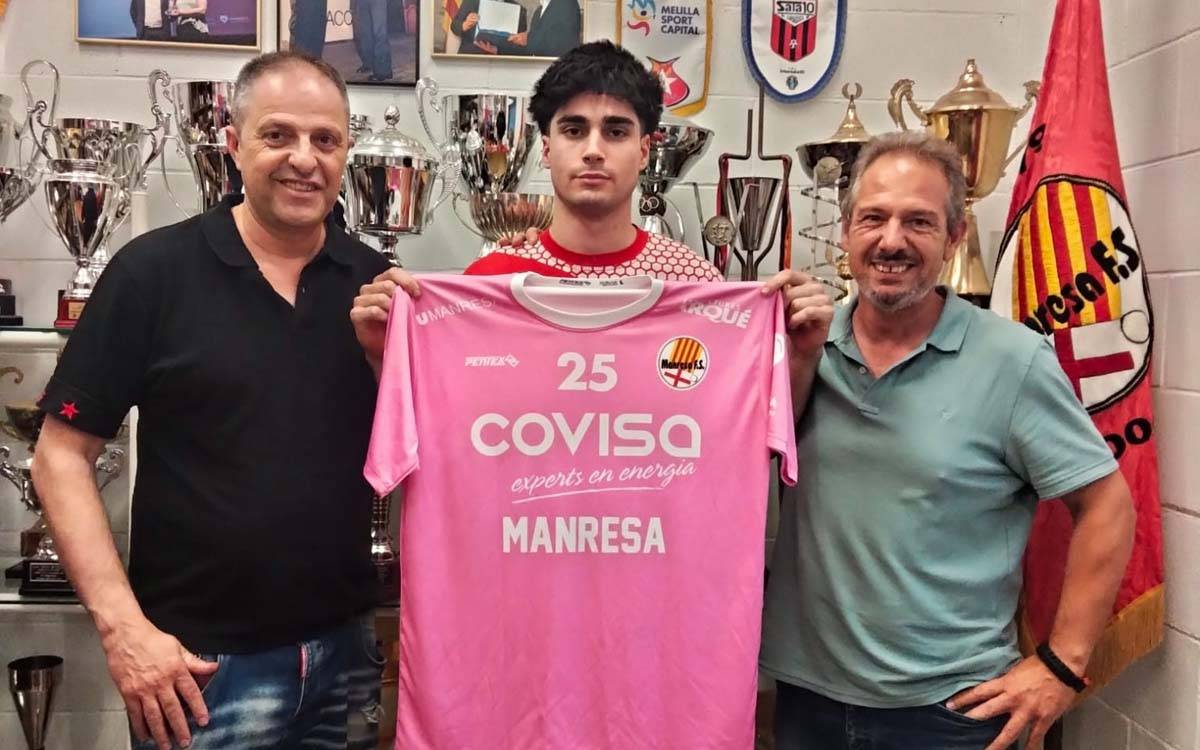 David Terrats fa el salt al primer equip del Covisa Manresa