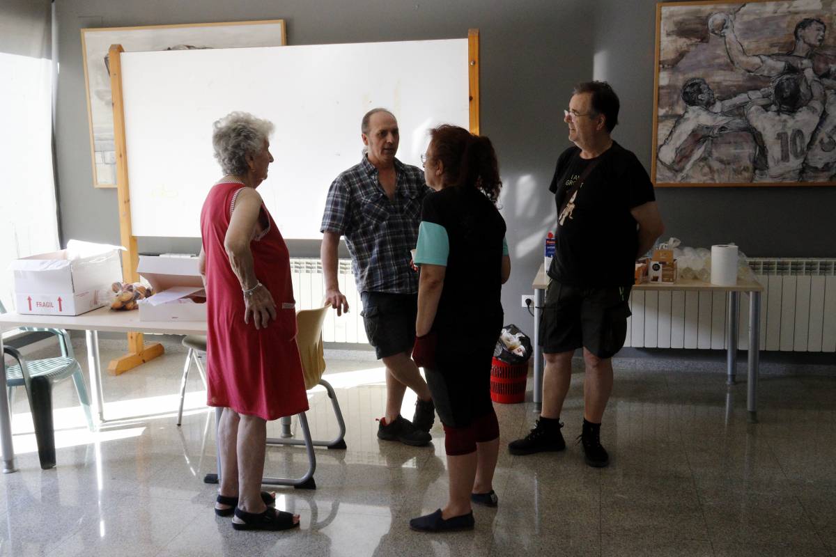 Una trentena de veïns continuen desallotjats per l’incendi de Tamarit de Llitera