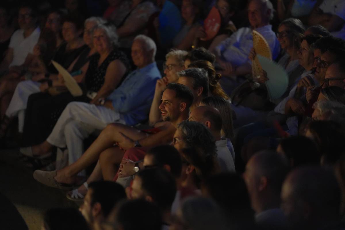 Públic a la inauguració del Frec Festival amb Quim Masferrer
