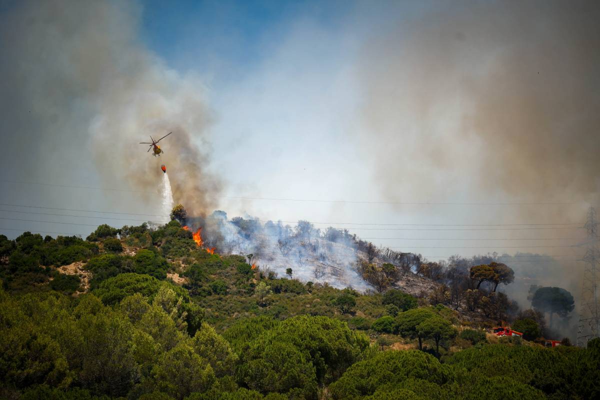 Alerta per risc molt alt d'incendi a 22 municipis