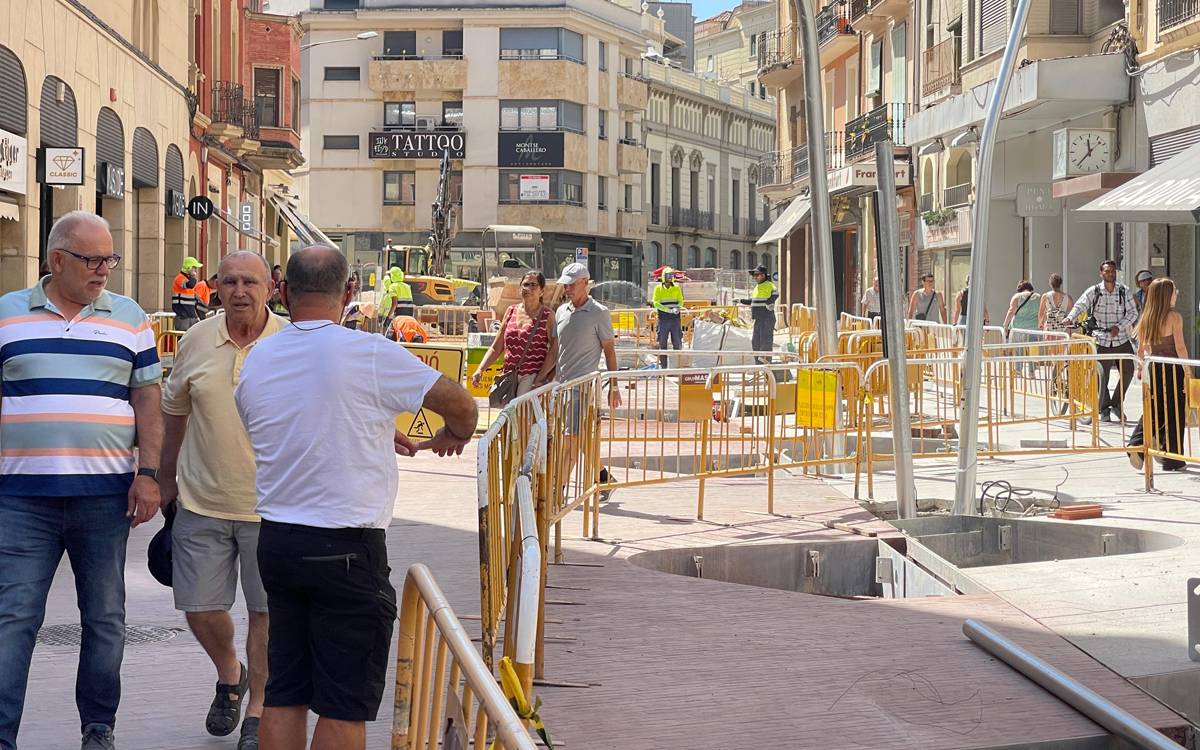La fase final de les obres del Guimerà començarà dimarts amb el carrer tancat al trànsit