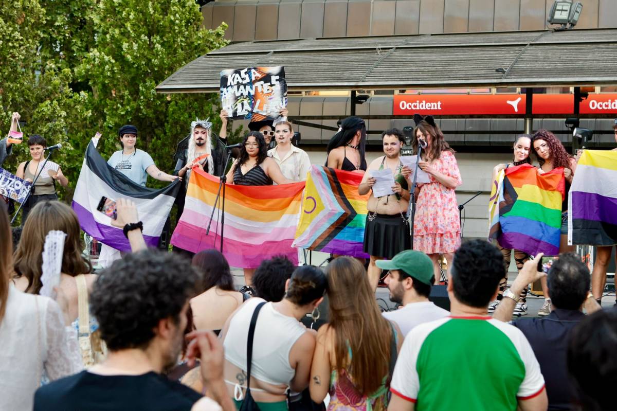 Acte del dia de l'Orgull LGTBI+ - Juanma Peláez