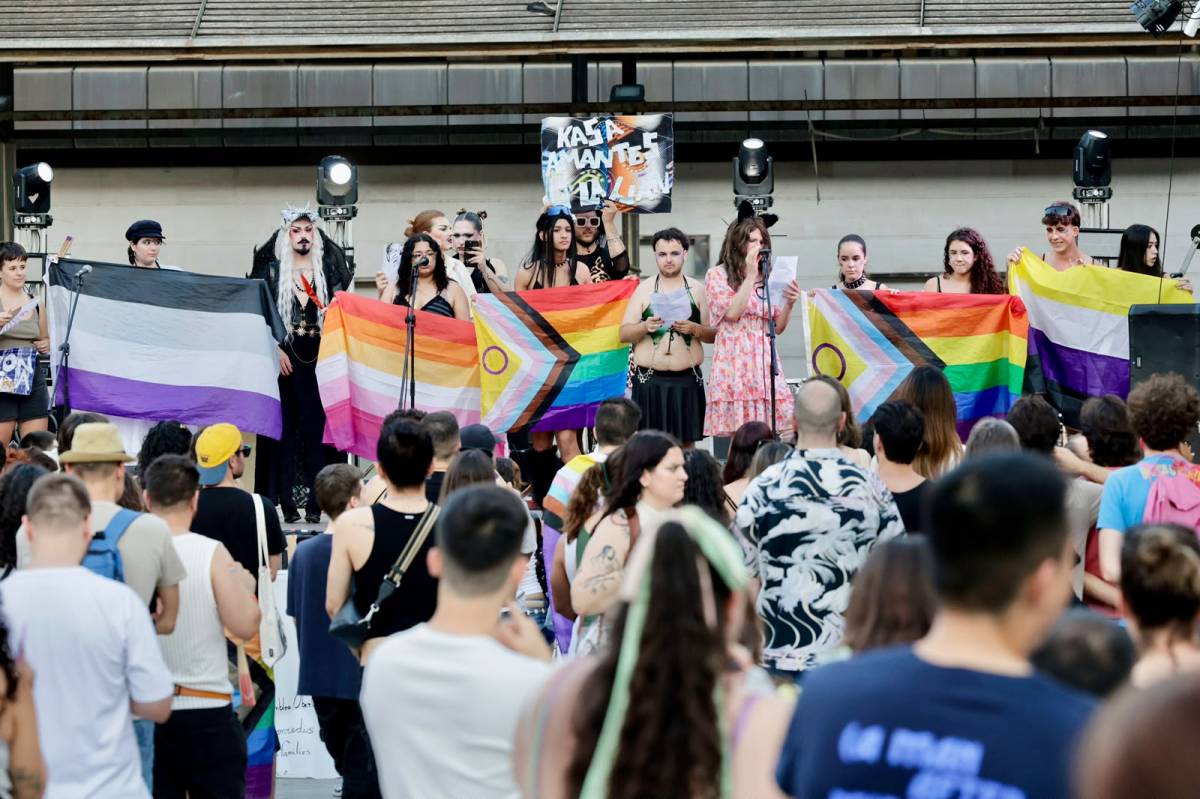 Acte del dia de l'Orgull LGTBI+ - Juanma Peláez