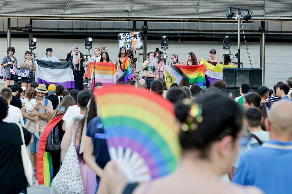 Acte del dia de l'Orgull LGTBI+ - Juanma Peláez