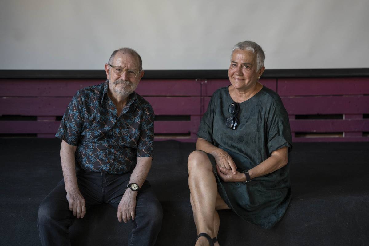 Isabel Alonso i Jordi Petit, autors del llibre  - ALBERTO TALLÓN