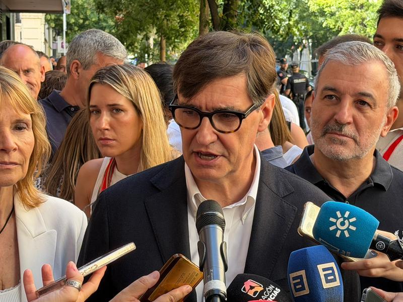 Salvador Illa al Comitè Federal del PSOE: «No tenim por de res»