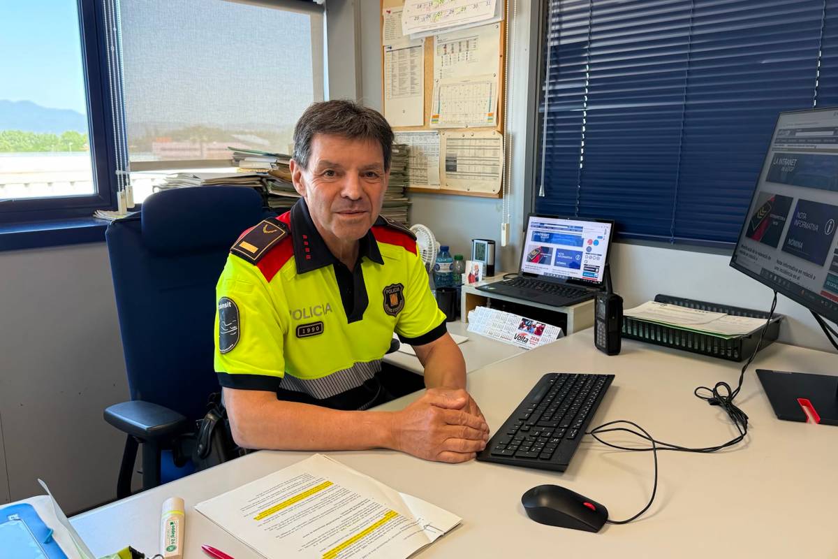 El cap dels Mossos de Trànsit a Girona es jubila: «El més difícil és comunicar una mort als familiars»