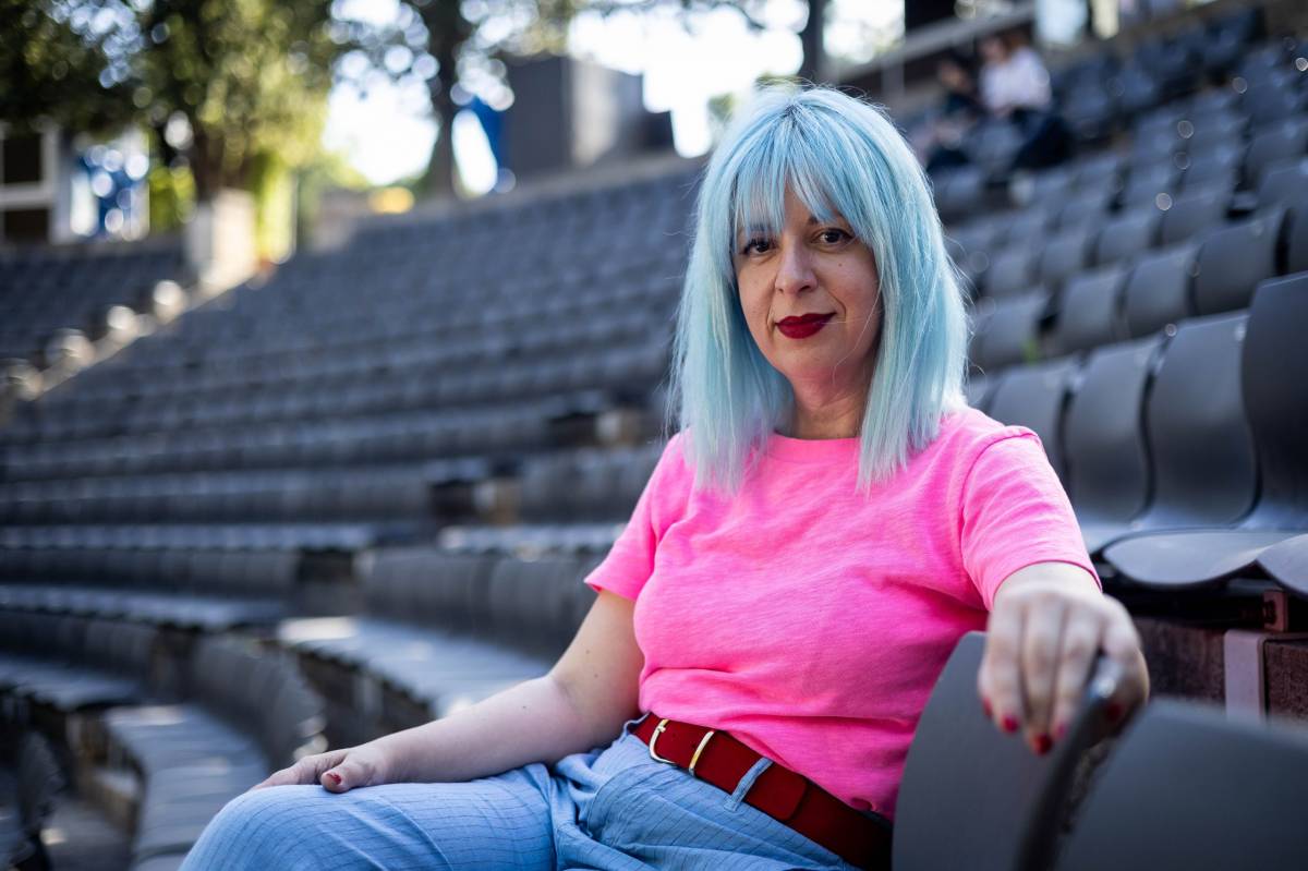 Marta Pazos: «Treballo i assajo amb sales revestides del color de l’escenografia»