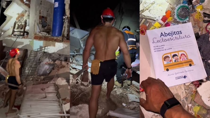 Crítiques contra un influencer per gravar-se sense samarreta i fent no res en zones afectades pels terratrèmols a Veneçuela