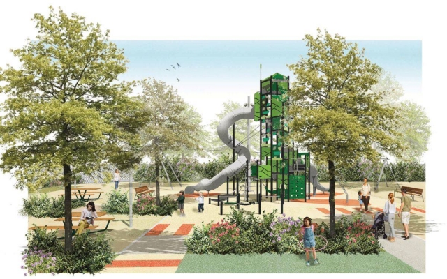 Comencen les obres de remodelació del parc de Maria Mercè Marçal del Morell